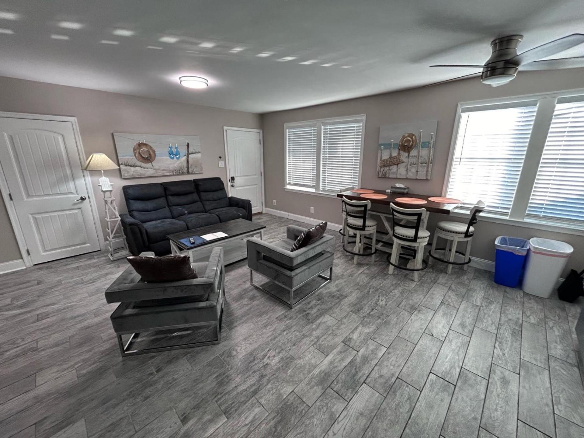 Beach Block Parking Modern Decor Porch Brigantine Exteriér fotografie