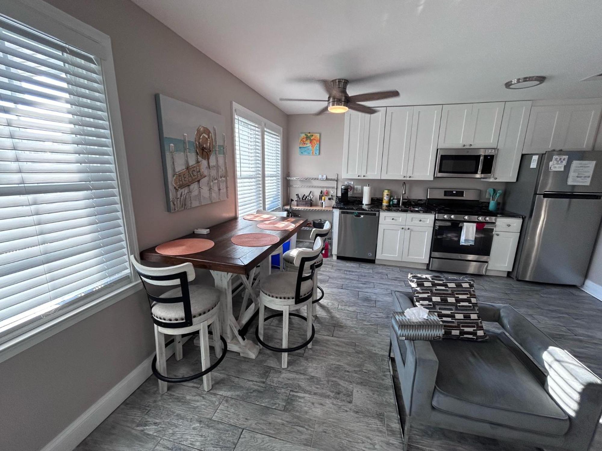 Beach Block Parking Modern Decor Porch Brigantine Exteriér fotografie