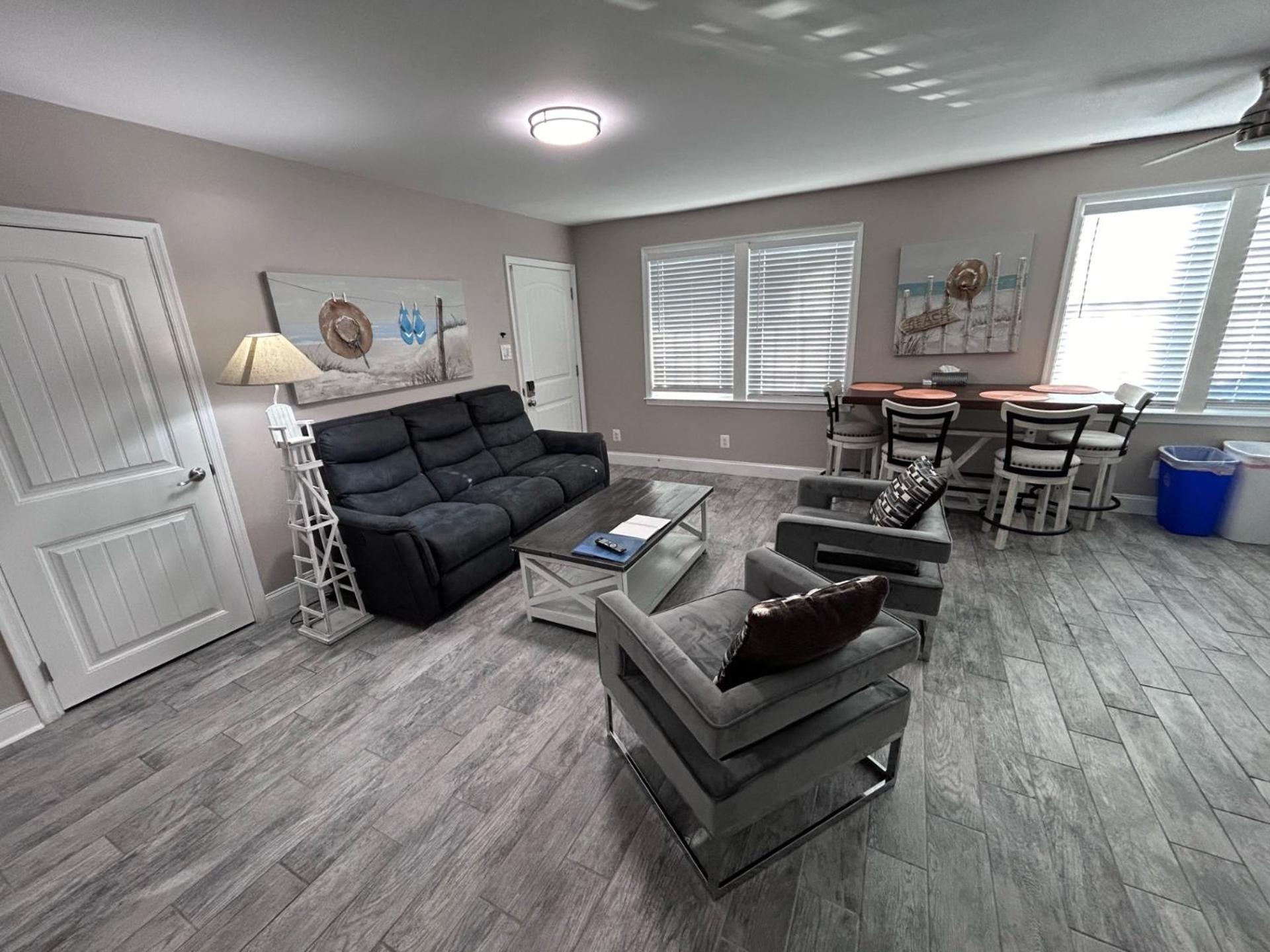 Beach Block Parking Modern Decor Porch Brigantine Exteriér fotografie